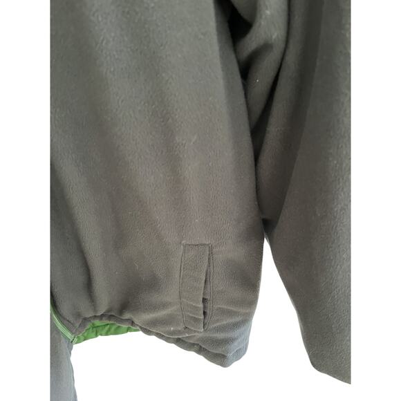 The North Face Mens L Reversible Puffer Jacket Quilted Hood Workwear Gorpcore - Picture 6 of 8